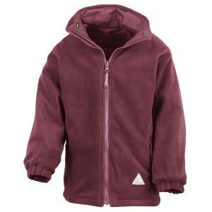 Result Childrens/Kids Reversible Storm Stuff Anti Pilling Fleece Waterproof Jack